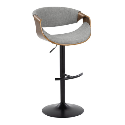 Majestic Office Furniture Adjustable Barstool - Set of 2
