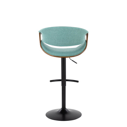 Majestic Office Furniture Adjustable Barstool - Set of 2