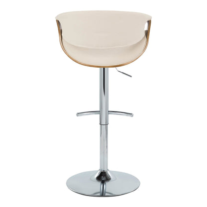 Majestic Office Furniture Adjustable Barstool - Set of 2