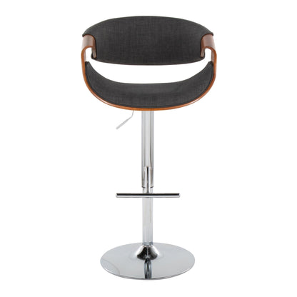 Majestic Office Furniture Adjustable Barstool - Set of 2