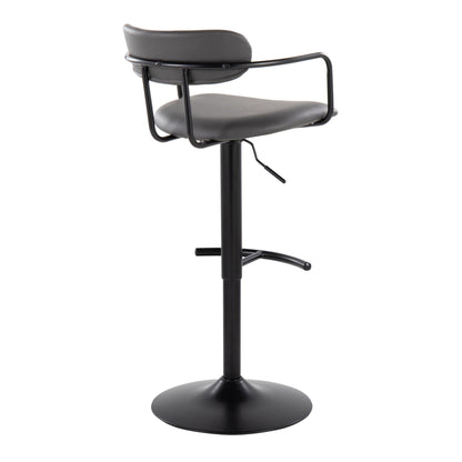 Majestic Office Furniture Adjustable Barstool - Set of 2