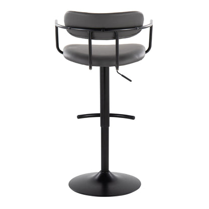Majestic Office Furniture Adjustable Barstool - Set of 2