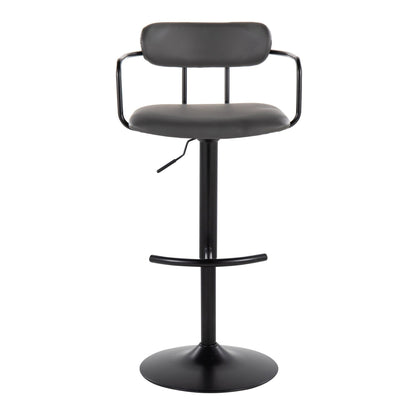 Majestic Office Furniture Adjustable Barstool - Set of 2