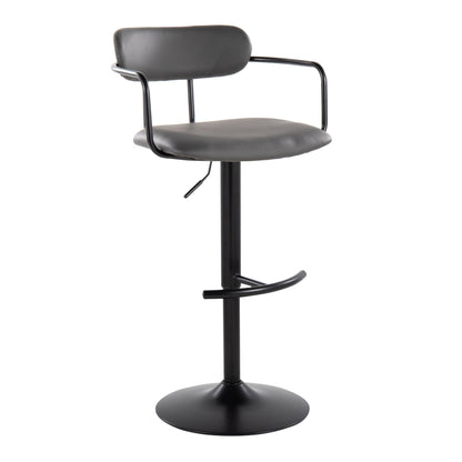 Majestic Office Furniture Adjustable Barstool - Set of 2