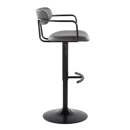 Majestic Office Furniture Adjustable Barstool - Set of 2