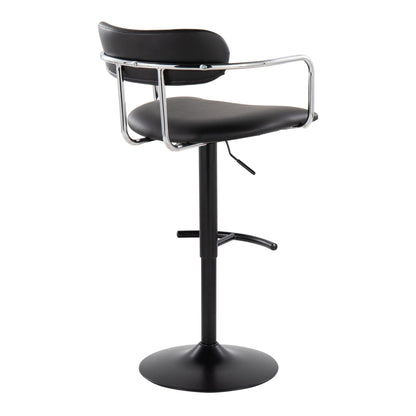 Majestic Office Furniture Adjustable Barstool - Set of 2