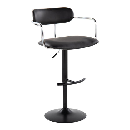 Majestic Office Furniture Adjustable Barstool - Set of 2