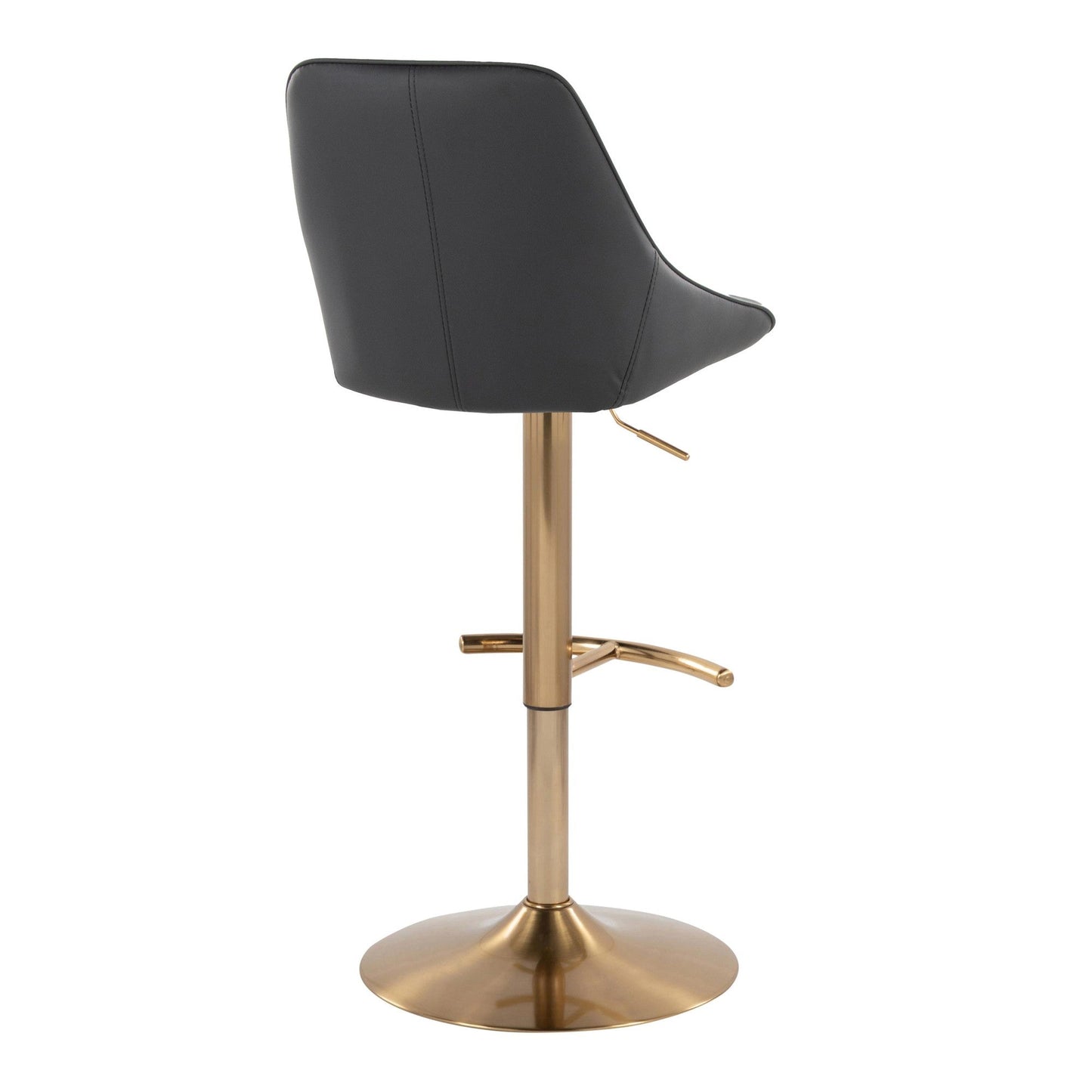 Majestic Office Furniture Adjustable Barstool - Set of 2