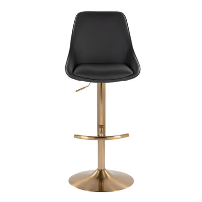 Majestic Office Furniture Adjustable Barstool - Set of 2