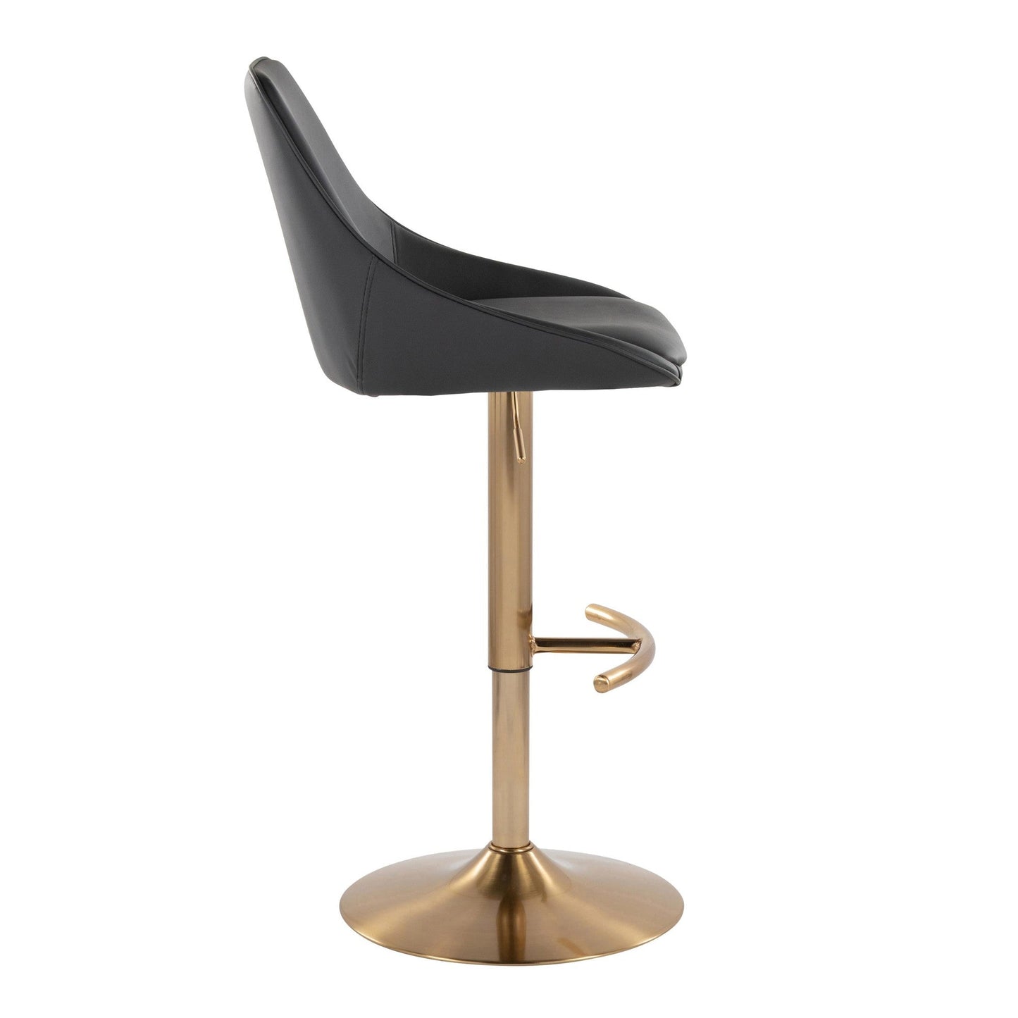 Majestic Office Furniture Adjustable Barstool - Set of 2