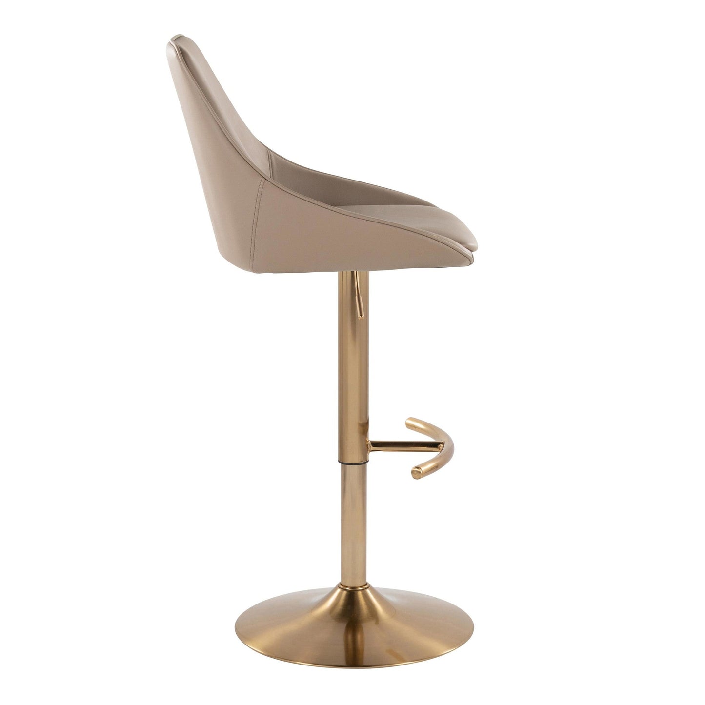 Majestic Office Furniture Adjustable Barstool - Set of 2
