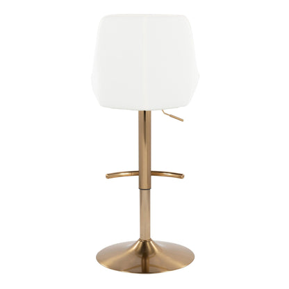 Majestic Office Furniture Adjustable Barstool - Set of 2