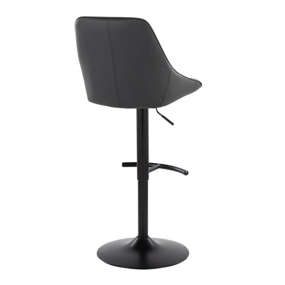 Majestic Office Furniture Adjustable Barstool - Set of 2