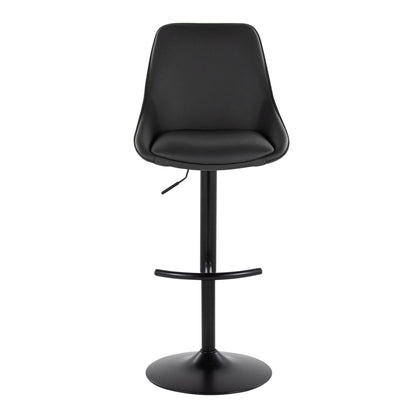 Majestic Office Furniture Adjustable Barstool - Set of 2