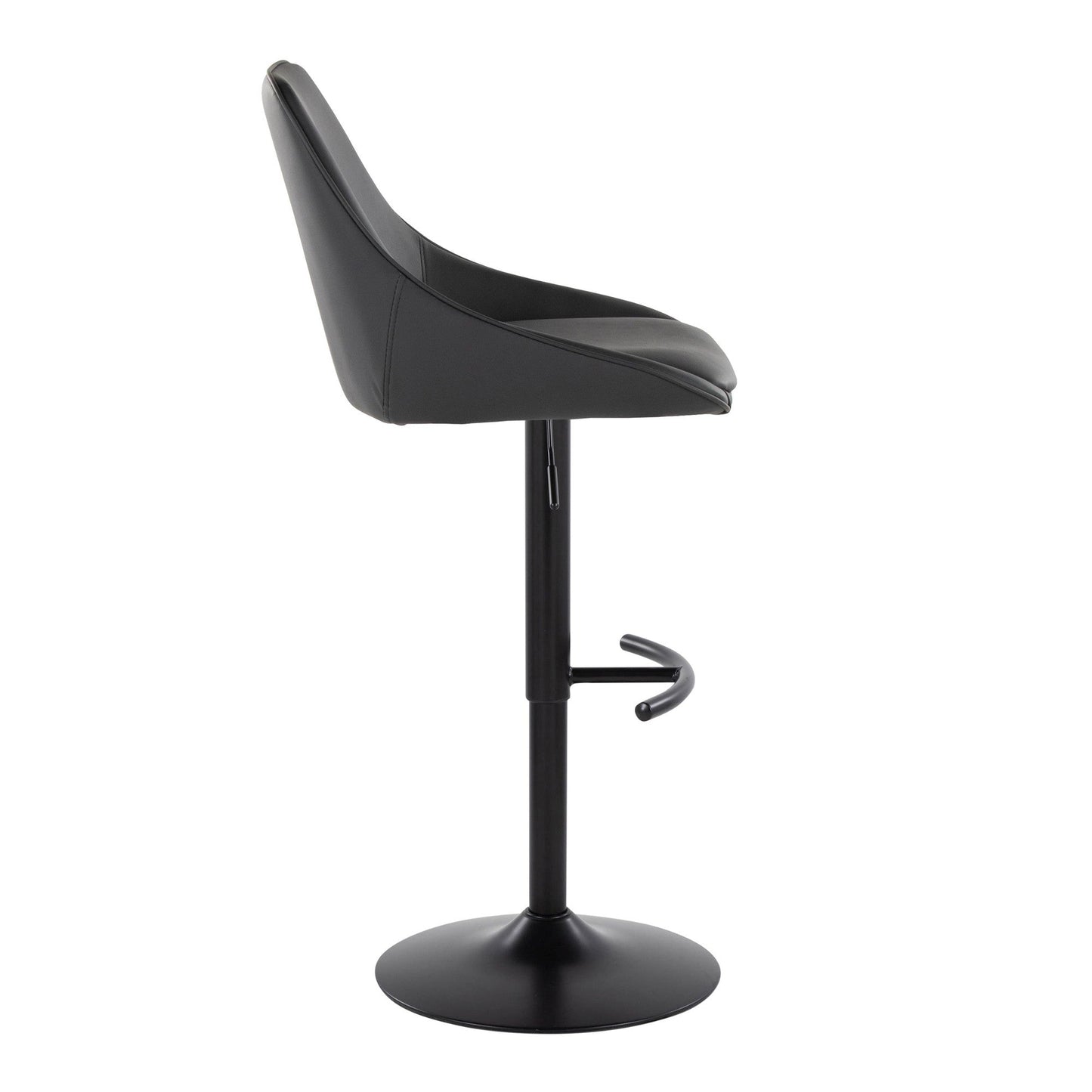 Majestic Office Furniture Adjustable Barstool - Set of 2