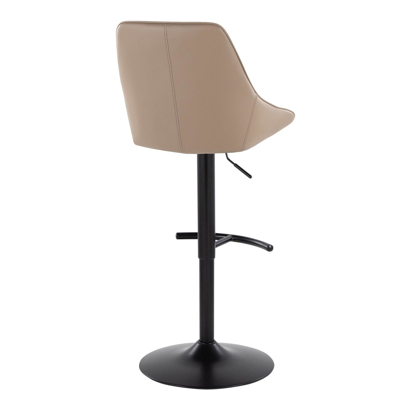 Majestic Office Furniture Adjustable Barstool - Set of 2