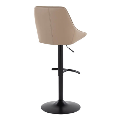 Majestic Office Furniture Adjustable Barstool - Set of 2