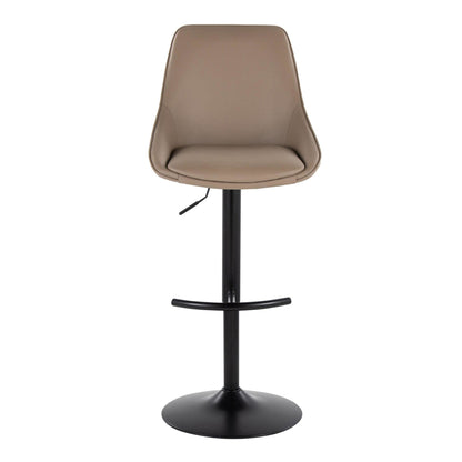 Majestic Office Furniture Adjustable Barstool - Set of 2