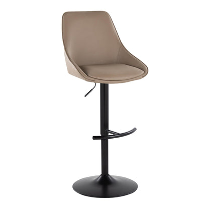 Majestic Office Furniture Adjustable Barstool - Set of 2