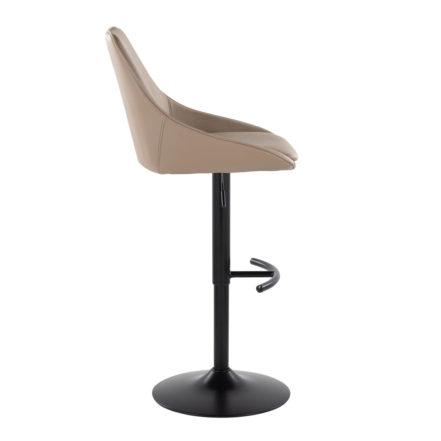 Majestic Office Furniture Adjustable Barstool - Set of 2