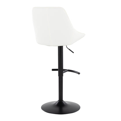Majestic Office Furniture Adjustable Barstool - Set of 2