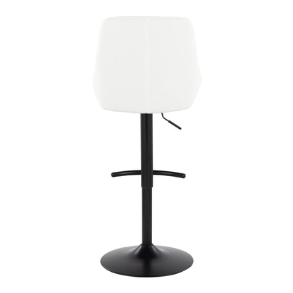 Majestic Office Furniture Adjustable Barstool - Set of 2