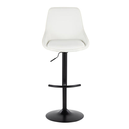 Majestic Office Furniture Adjustable Barstool - Set of 2