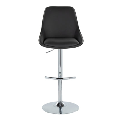 Majestic Office Furniture Adjustable Barstool - Set of 2