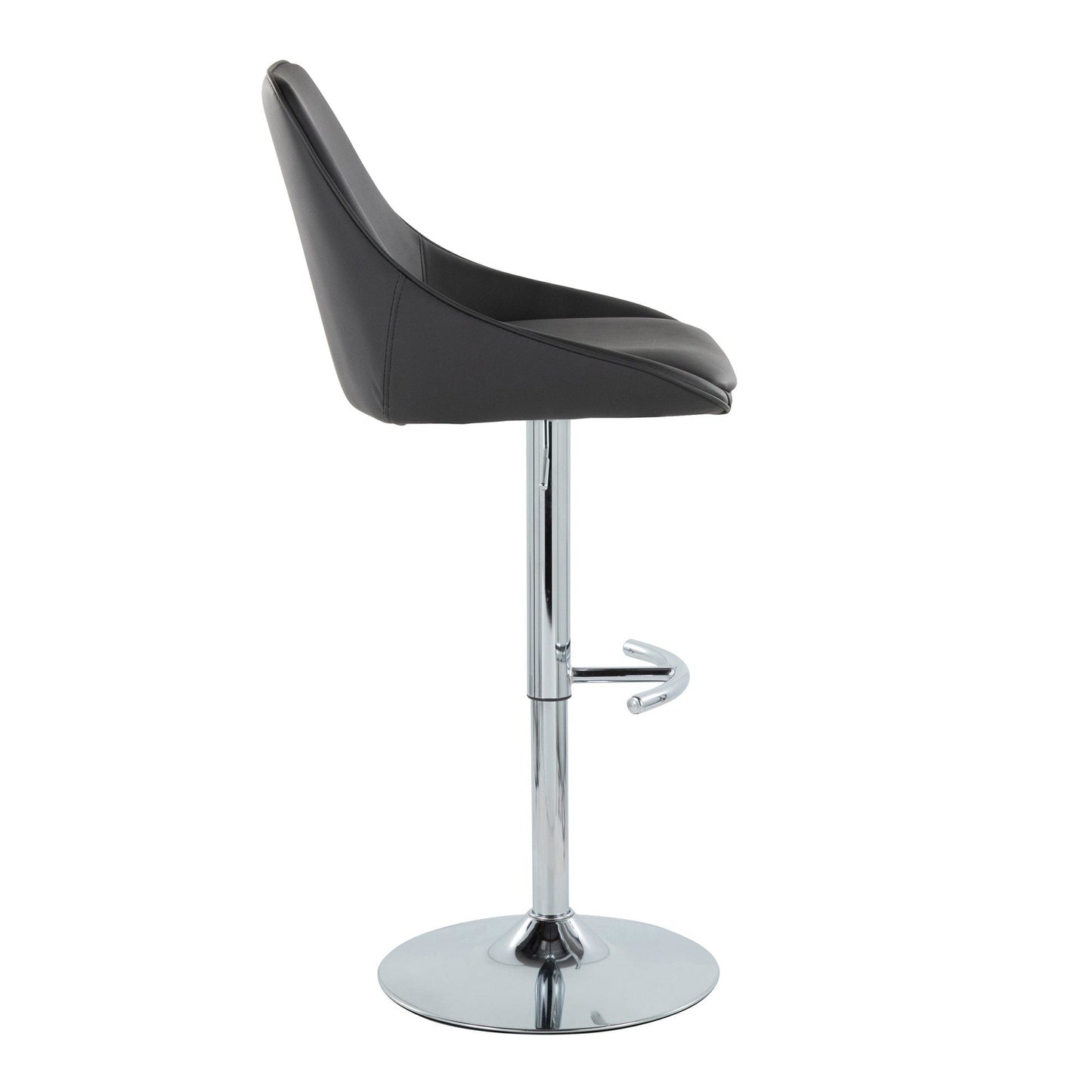 Majestic Office Furniture Adjustable Barstool - Set of 2