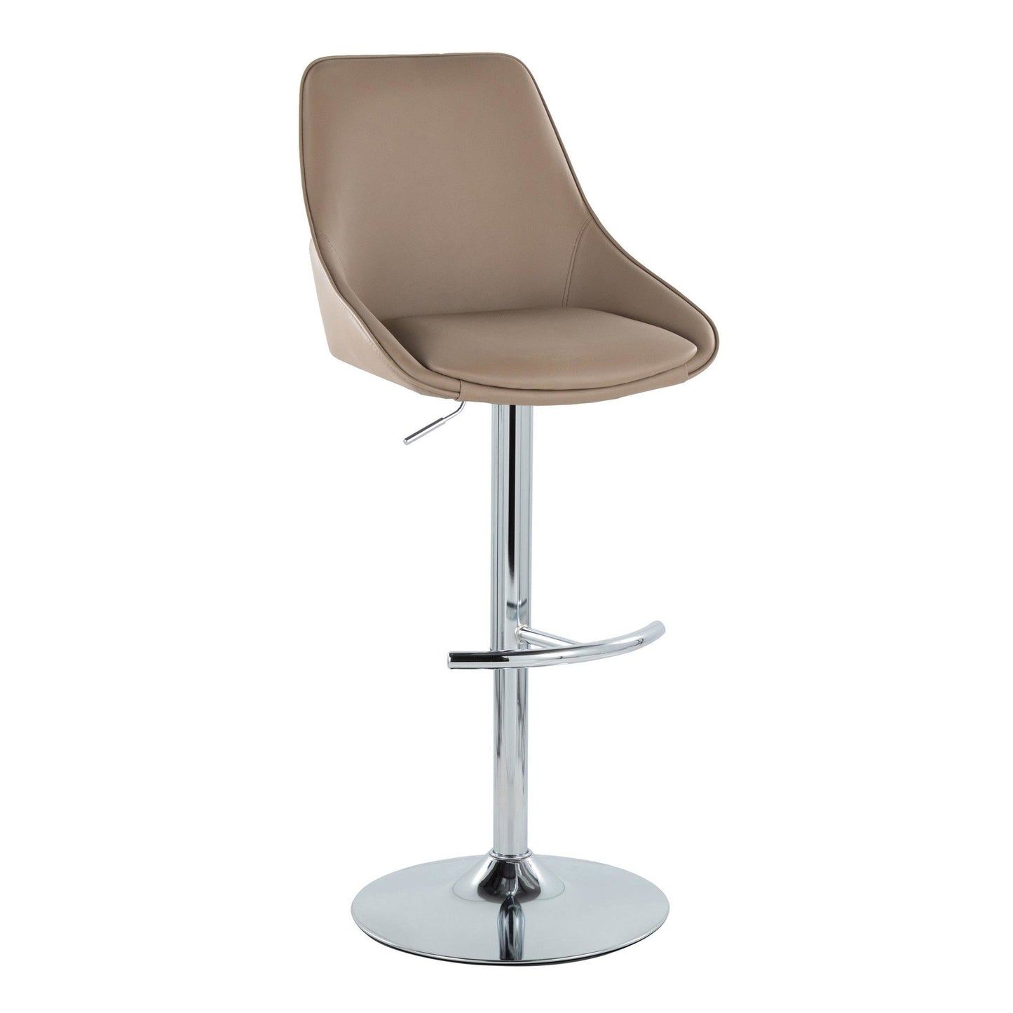 Majestic Office Furniture Adjustable Barstool - Set of 2