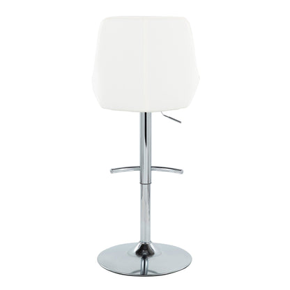 Majestic Office Furniture Adjustable Barstool - Set of 2