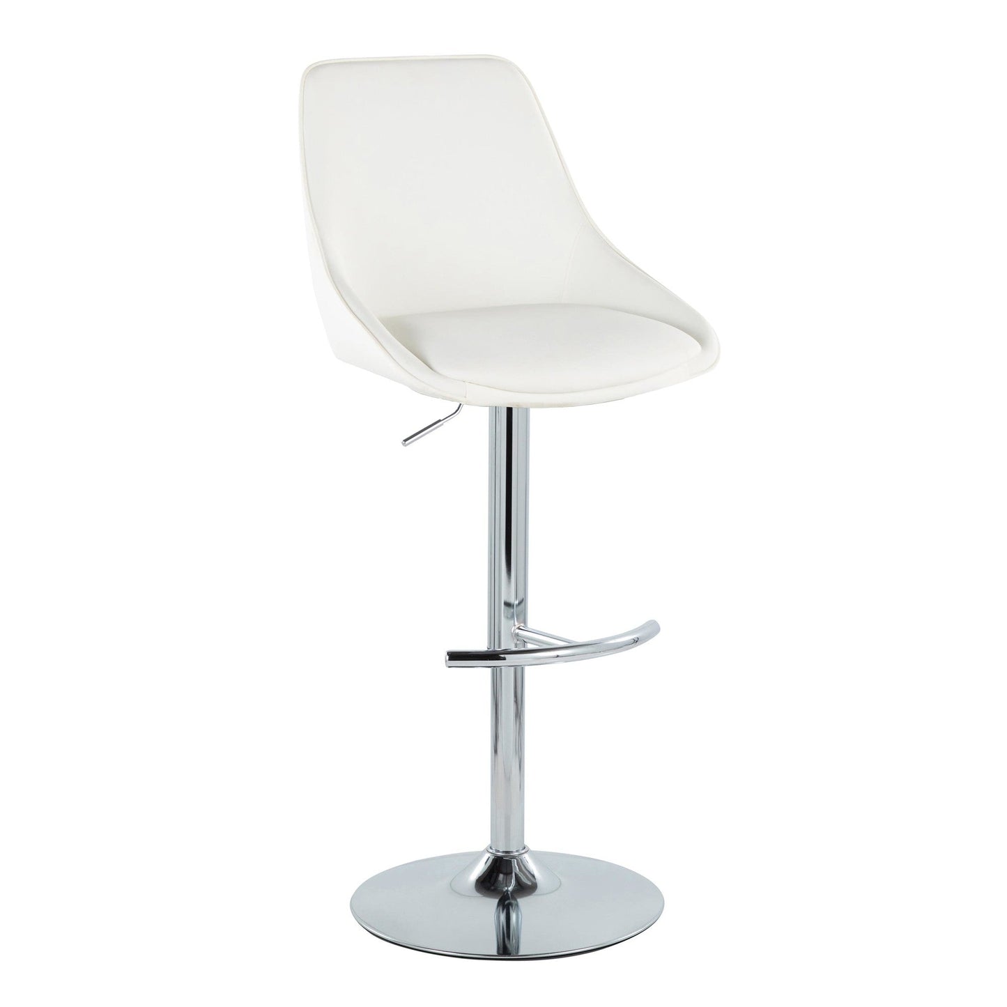 Majestic Office Furniture Adjustable Barstool - Set of 2