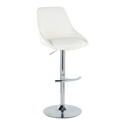 Majestic Office Furniture Adjustable Barstool - Set of 2