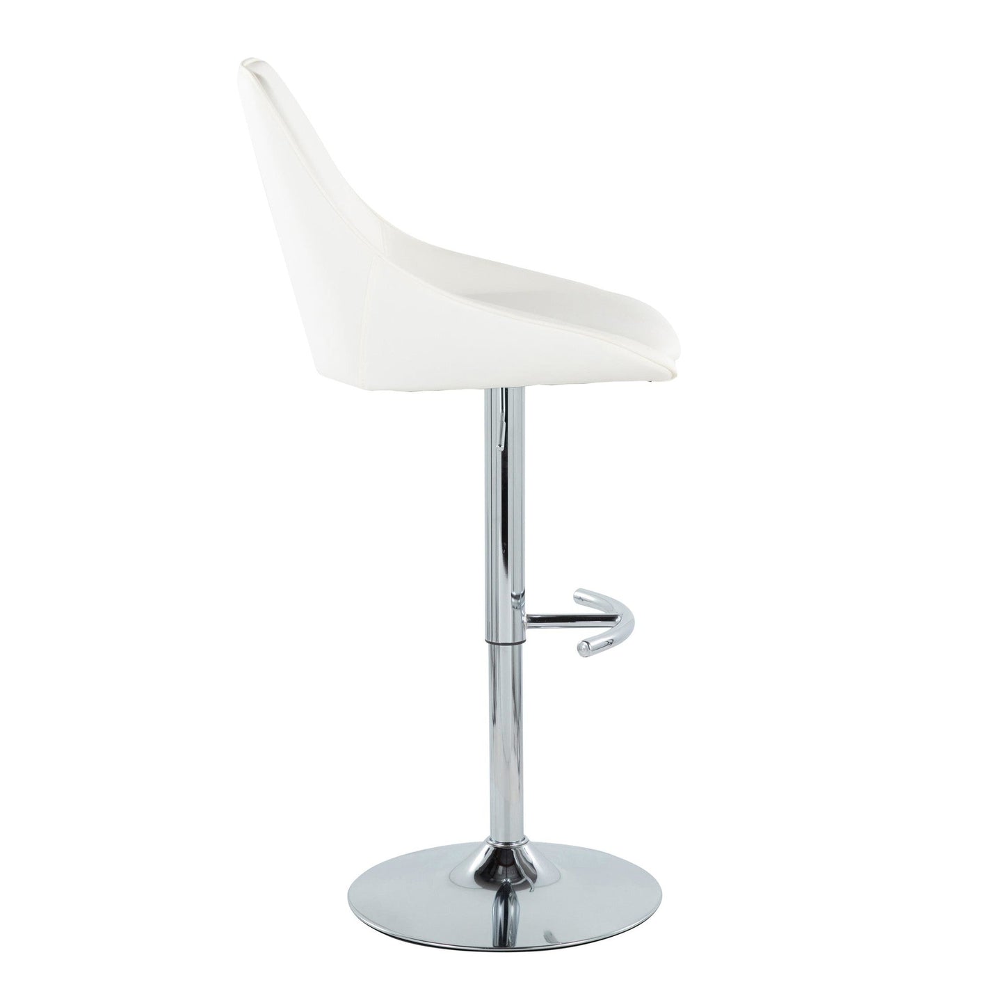 Majestic Office Furniture Adjustable Barstool - Set of 2