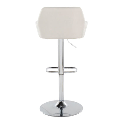 Majestic Office Furniture Adjustable Barstool - Set of 2
