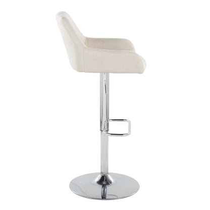 Majestic Office Furniture Adjustable Barstool - Set of 2