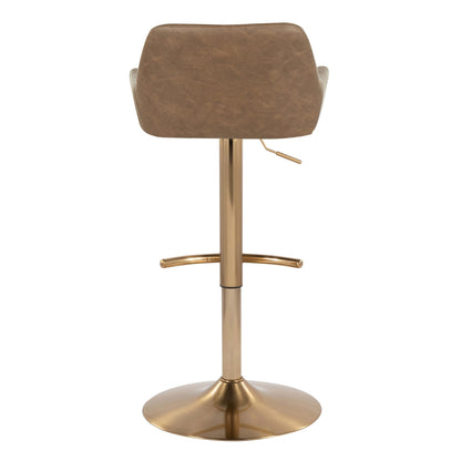 Majestic Office Furniture Adjustable Barstool - Set of 2