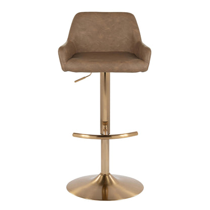 Majestic Office Furniture Adjustable Barstool - Set of 2
