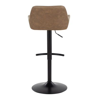 Majestic Office Furniture Adjustable Barstool - Set of 2