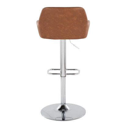 Majestic Office Furniture Adjustable Barstool - Set of 2