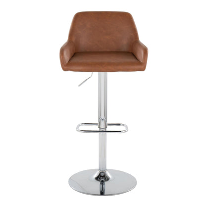 Majestic Office Furniture Adjustable Barstool - Set of 2