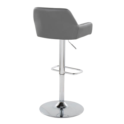 Majestic Office Furniture Adjustable Barstool - Set of 2