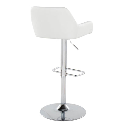 Majestic Office Furniture Adjustable Barstool - Set of 2