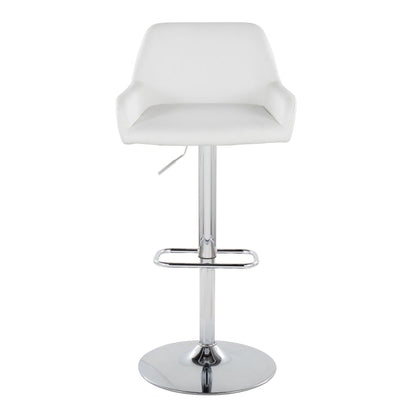 Majestic Office Furniture Adjustable Barstool - Set of 2