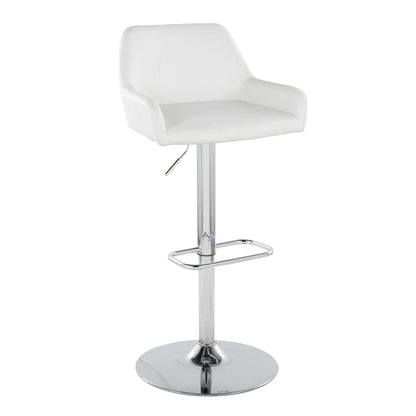 Majestic Office Furniture Adjustable Barstool - Set of 2