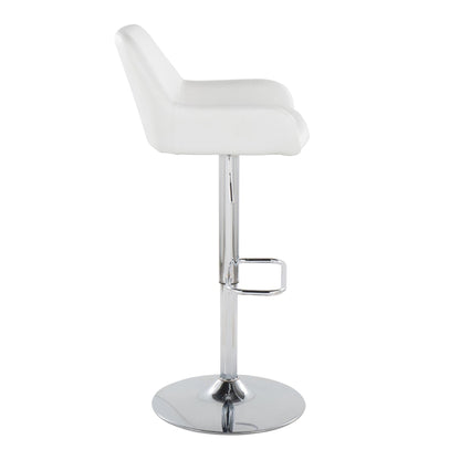 Majestic Office Furniture Adjustable Barstool - Set of 2