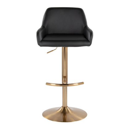 Majestic Office Furniture Adjustable Barstool - Set of 2