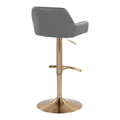 Majestic Office Furniture Adjustable Barstool - Set of 2