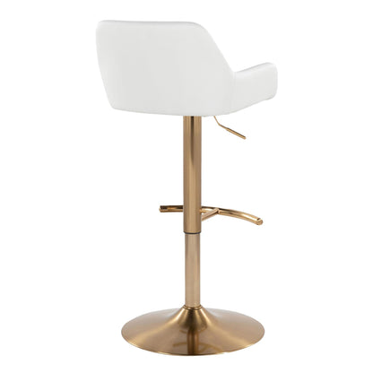 Majestic Office Furniture Adjustable Barstool - Set of 2