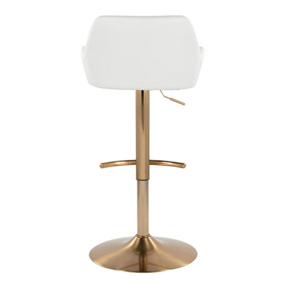 Majestic Office Furniture Adjustable Barstool - Set of 2